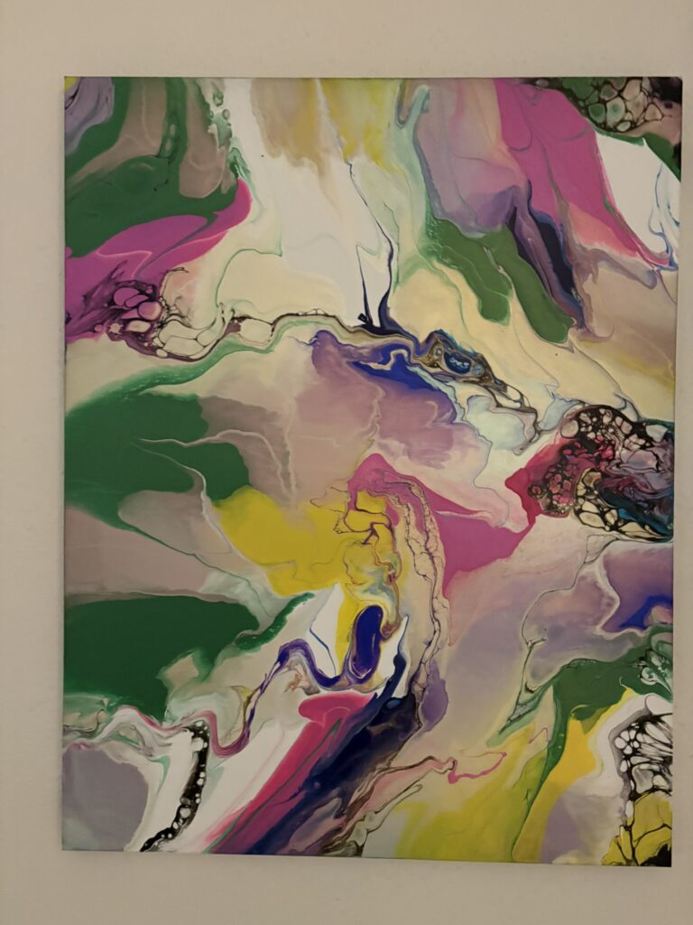 Abstract in Pink